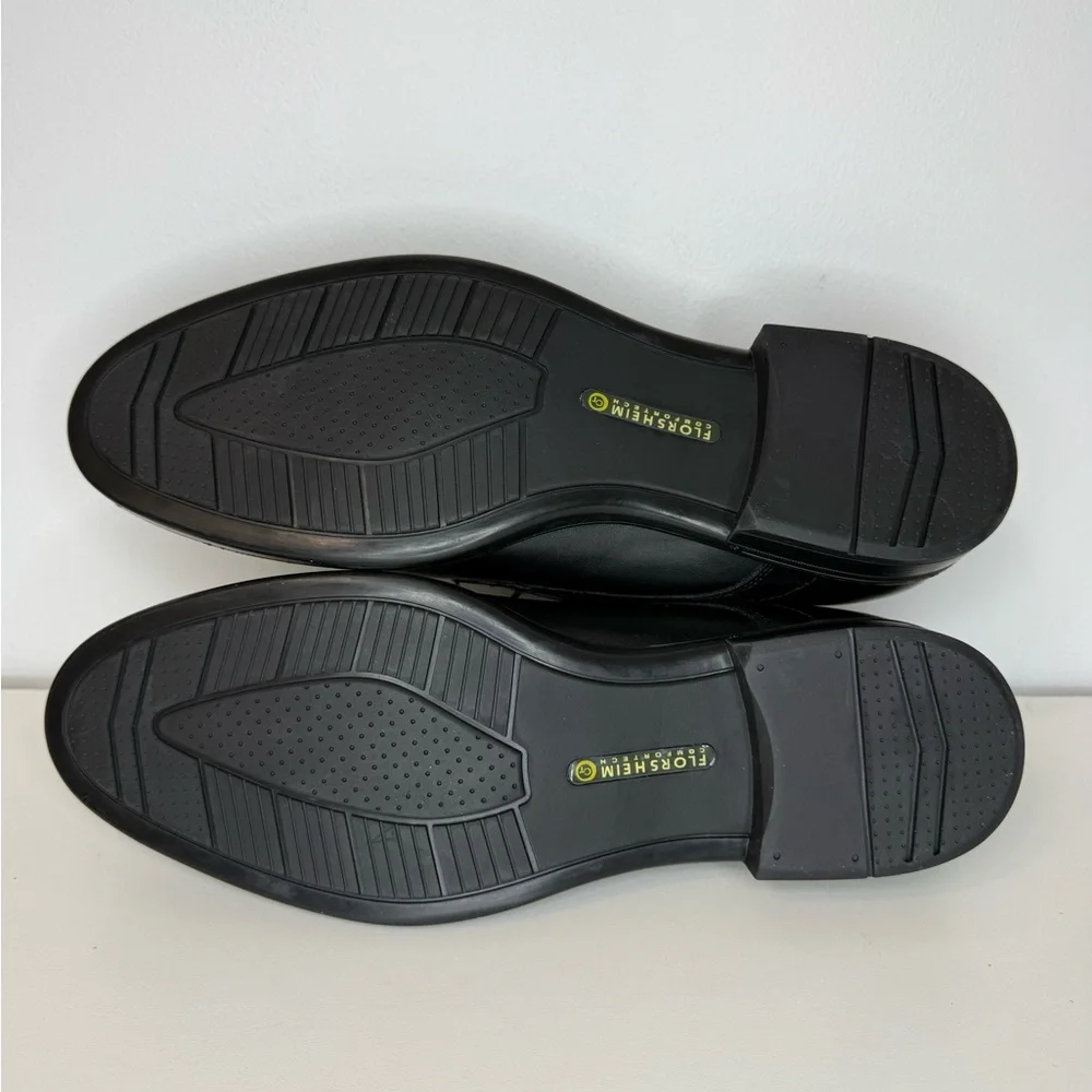 Florsheim black leather